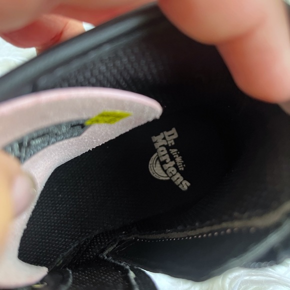 Dr Martens Pink Patent Leather Lace Up & Side Zip 1460 J Boits kids size 13 - Picture 8 of 10